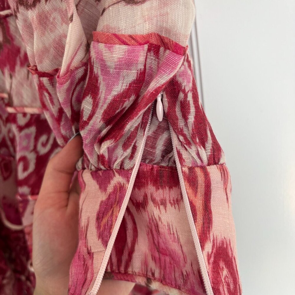Zimmermann Alchemy Pink Paisley Mini Dress Runway - Picture 2 of 10